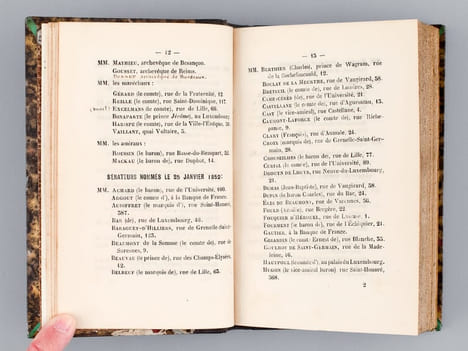 Les Grands Corps Politiques de l'Etat. Biographie complète des membres du Sénat, du Conseil d'Etat et du Corps Législatif [ Edition originale ]. Un ...