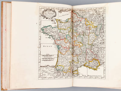 Atlas Géographique et Militaire de la France, divisé en deux Parties [ Première Partie ]
