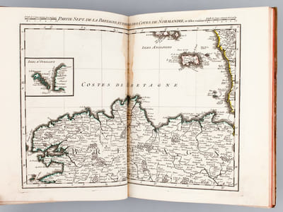 Atlas Géographique et Militaire de la France, divisé en deux Parties [ Première Partie ]