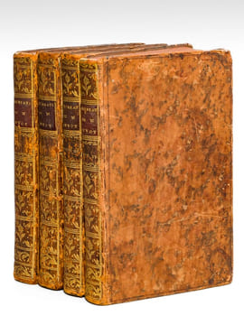 Nouvelles Récréations Physiques et Mathématiques (4 Tomes - Complet) [ Edition originale - Des bibliothèques de François-César Le Tellier de ...