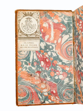 Nouvelles Récréations Physiques et Mathématiques (4 Tomes - Complet) [ Edition originale - Des bibliothèques de François-César Le Tellier de ...