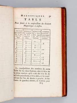 Nouvelles Récréations Physiques et Mathématiques (4 Tomes - Complet) [ Edition originale - Des bibliothèques de François-César Le Tellier de ...