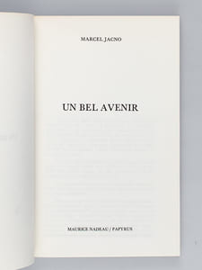 Un bel avenir [ Edition originale ]