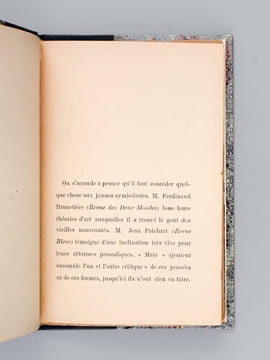 Jean Moréas [ Edition originale - Livre dédicacé par l'auteur ] [ Suivi de : ] N° 408 de "Les Hommes d'Aujourd'hui" : Maurice du Plessys, dessin de F. ...
