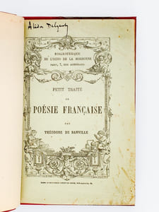 Petit Traité de Poésie Française. [ Edition originale ]