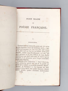 Petit Traité de Poésie Française. [ Edition originale ]