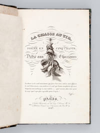 La Chasse au Tir. Poëme en cinq Chants dédié aux Chasseurs [ Edition originale ]
