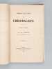 La Chirobaliste. Restitution et traduction par A.-J.-H. Vincent [ Livre dédicacé par l'auteur ]. HERON D'ALEXANDRIE ; (VINCENT, Alexandre Joseph ...