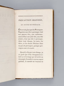 Eloge des Perruques, enrichi de notes plus amples que le texte