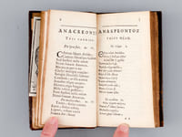 Ta Tou Anakreontos kai Sapphous Mele, Anacreontis et Sapphonis Carmina [                                      ]