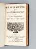 Charlemagne, ou le rétablissement de l'Empire Romain. Poëme héroïque. [ Edition originale ]. ANONYME ; [ COURTIN, Nicolas ]