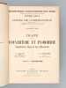 Traité de Couverture et Plomberie. Installations d'Eau, de Gaz, d'Electricité. Tome I : Couverture. OSLET, G. ; LASCOMBE, A.