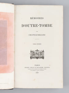 Mémoires d'Outre-Tombe (6 Tomes - Complet)