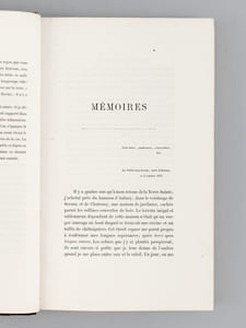 Mémoires d'Outre-Tombe (6 Tomes - Complet)