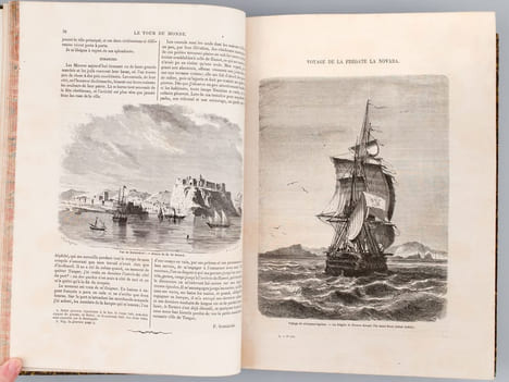 Le Tour du Monde. Nouveau Journal des Voyages (Année 1860 Complète) : 1er Semestre : Voyage en Albanie au Monténégro en 1858 (Lejean) - Le Fleuve ...