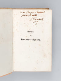 Oeuvres de Edouard Turquety. Amour et Foi - Poésie Catholique - Hymnes Sacrées. [Livre dédicacé par l'auteur ]