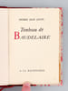 Tombeau de Baudelaire. JOUVE, Pierre Jean
