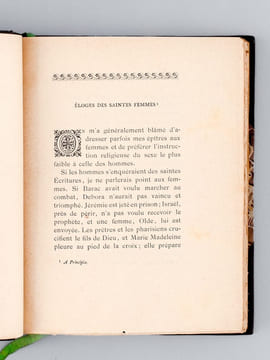 Avis et Instructions. JEROME, Saint ; (TOUR D'AUVERGNE, Mgr de la)