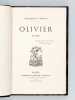 Olivier. Poëme [ Edition originale ]. COPPEE, François