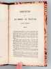 Discours prononcé à l'Assemblée Nationale sur le Droit au Travail par M. Thiers [ Edition originale ]. THIERS, Adolphe