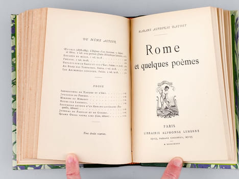 Enfants & Mères [ Suivi de : ] Rome et quelques Poèmes [Editions originales ]. DAUDET, Madame Alphonse ; [ ALLARD EpouseDAUDET, Julia ]