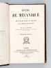 Cours de Mécanique à l'usage des Ecoles d'Arts et Métiers et de l'Enseignement spécial des lycées (4 Parties). DULOS, Pascal