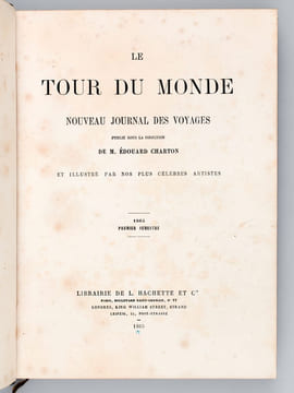 Le Tour du Monde. Nouveau Journal des Voyages (Année 1865 - Complète) : 1er Semestre : Voyage à Tunis, par Amable Crapelet - De Paris à Bucharest, par ...