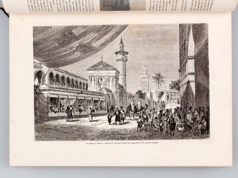 Le Tour du Monde. Nouveau Journal des Voyages (Année 1865 - Complète) : 1er Semestre : Voyage à Tunis, par Amable Crapelet - De Paris à Bucharest, par ...