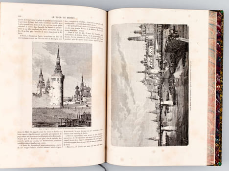 Le Tour du Monde. Nouveau Journal des Voyages (Année 1865 - Complète) : 1er Semestre : Voyage à Tunis, par Amable Crapelet - De Paris à Bucharest, par ...
