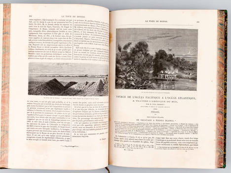 Le Tour du Monde. Nouveau Journal des Voyages (Année 1865 - Complète) : 1er Semestre : Voyage à Tunis, par Amable Crapelet - De Paris à Bucharest, par ...
