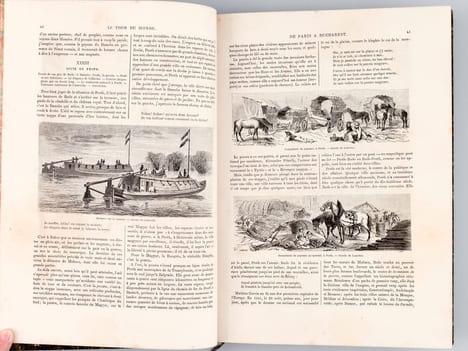 Le Tour du Monde. Nouveau Journal des Voyages (Année 1865 - Complète) : 1er Semestre : Voyage à Tunis, par Amable Crapelet - De Paris à Bucharest, par ...