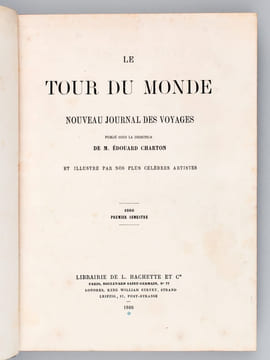Le Tour du Monde. Nouveau Journal des Voyages (Année 1866 - Complète) : 1er Semestre :  Sienne, par le Dr. Costantini - L'Afrique australe, premiers ...