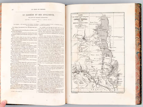 Le Tour du Monde. Nouveau Journal des Voyages (Année 1866 - Complète) : 1er Semestre :  Sienne, par le Dr. Costantini - L'Afrique australe, premiers ...