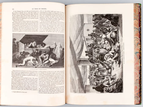 Le Tour du Monde. Nouveau Journal des Voyages (Année 1866 - Complète) : 1er Semestre :  Sienne, par le Dr. Costantini - L'Afrique australe, premiers ...