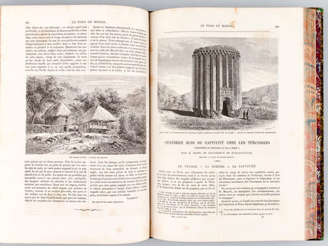 Le Tour du Monde. Nouveau Journal des Voyages (Année 1866 - Complète) : 1er Semestre :  Sienne, par le Dr. Costantini - L'Afrique australe, premiers ...