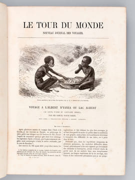 Le Tour du Monde. Nouveau Journal des Voyages (Année 1867 - Complète) : Voyage à l'Albert N'Yanza ou Lac Albert (le Louta-N'Zigé du Capitaine Speke) ...