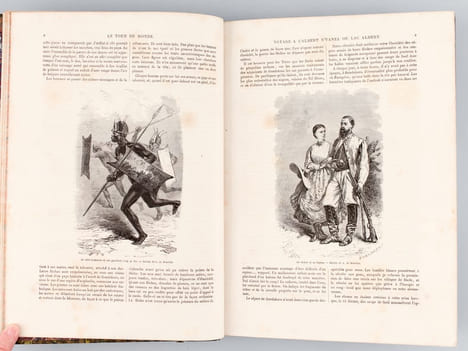 Le Tour du Monde. Nouveau Journal des Voyages (Année 1867 - Complète) : Voyage à l'Albert N'Yanza ou Lac Albert (le Louta-N'Zigé du Capitaine Speke) ...