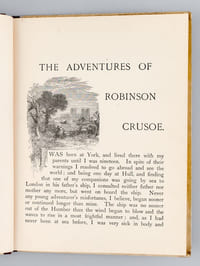 The Adventures of Robinson Crusoe. With Numerous Illustrations.