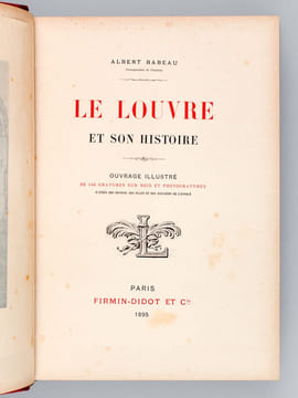 Le Louvre et son Histoire.. BABEAU, Albert