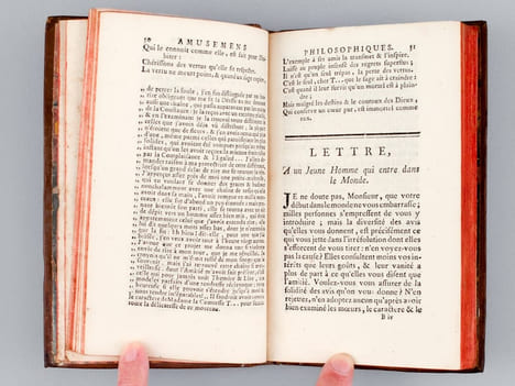 Amusemens philosophiques et littéraires de Deux Amis. ANONYME ; [ TURPIN DE CRISSE, Lancelot ; CASTILHON, Jean ]
