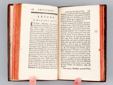 Amusemens philosophiques et littéraires de Deux Amis. ANONYME ; [ TURPIN DE CRISSE, Lancelot ; CASTILHON, Jean ]