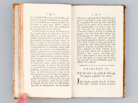 La Félicité Publique considérée dans les Paysans Cultivateurs de leurs propres terres, Traduit de l'Italien par Mr. Vignoli [ Edition originale de la ...