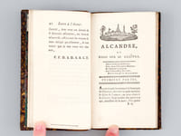 Alcandre, ou Essai sur le Cloître ; suivi de Quelques pièces fugitives, par Un Jeune Solitaire [ Edition originale ]