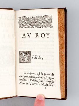 Discours physique de la Parole. Dédié au Roy [ Edition originale ]. ANONYME ; CORDEMOY, Géraud de