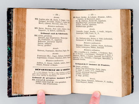 Annuaire général de la Haute-Garonne historique, administratif, judiciaire et commercial pour l'année 1857. Sixième année. BREMOND, Alphonse