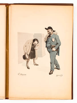 Zola. 32 Caricatures par Lebourgeois. LEBOURGEOIS