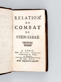 Relation du Combat de Stein-Kerke [ Edition originale ]
