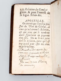 Relation du Combat de Stein-Kerke [ Edition originale ]