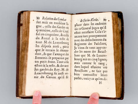 Relation du Combat de Stein-Kerke [ Edition originale ]. ANONYME ; [ DONNEAU DE VISE, Jean ]