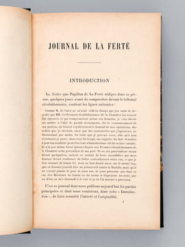 Journal de Papillon de La Ferté, Intendant et Contrôleur de l'Argenterie, Menus-Plaisirs et Affaires de la Chambre du Roi (1756-1780). PAPILLON DE LA ...